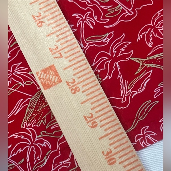 Columbia PFG Camp Shirt Men’s Sz Large Red Fish Print Vented Short Sleeve - Picture 10 of 12